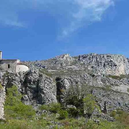 Greolieres: Superbe Studio Avec Vue Montagne Exterior foto