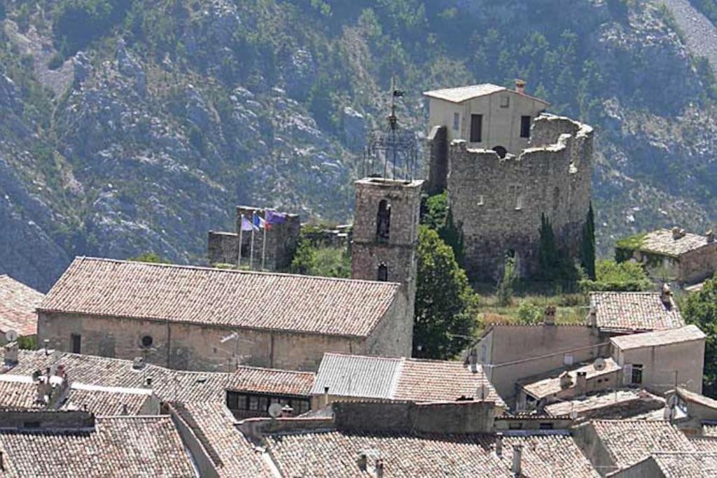 Greolieres: Superbe Studio Avec Vue Montagne Exterior foto