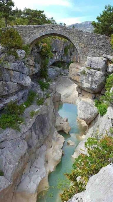 Greolieres: Superbe Studio Avec Vue Montagne Exterior foto